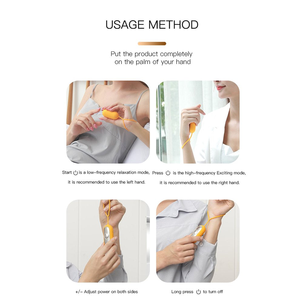 Sleep Aid Hand-held Micro-current Intelligent Sleep Instrument ease Anxiety Depression Fast Sleep Artifact Protect sleep health