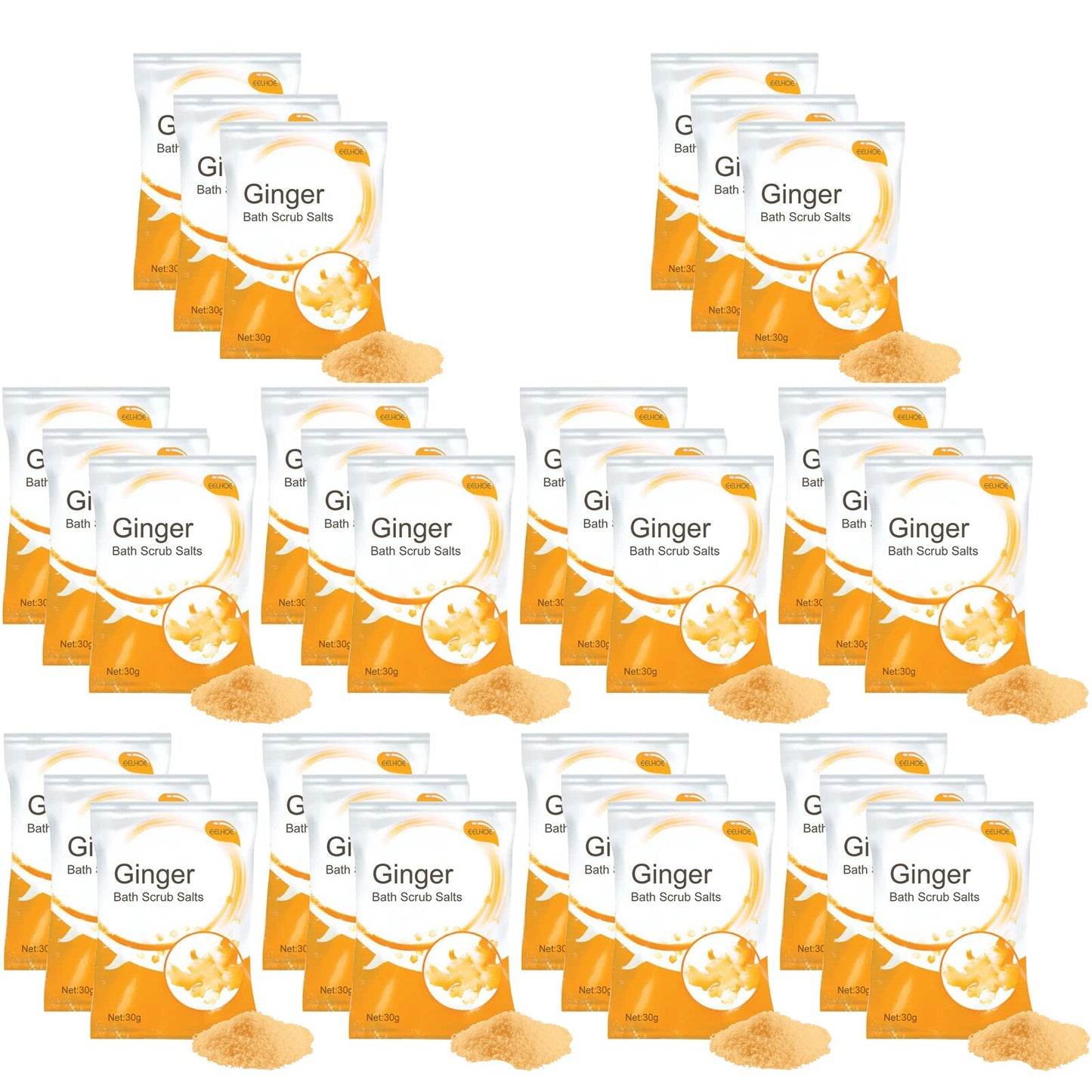 Ginger Lymphatic Bath Salt Disperses Cold Moisture In The Body Bath Salt Improves Lymphatic Swelling And Cleanliness