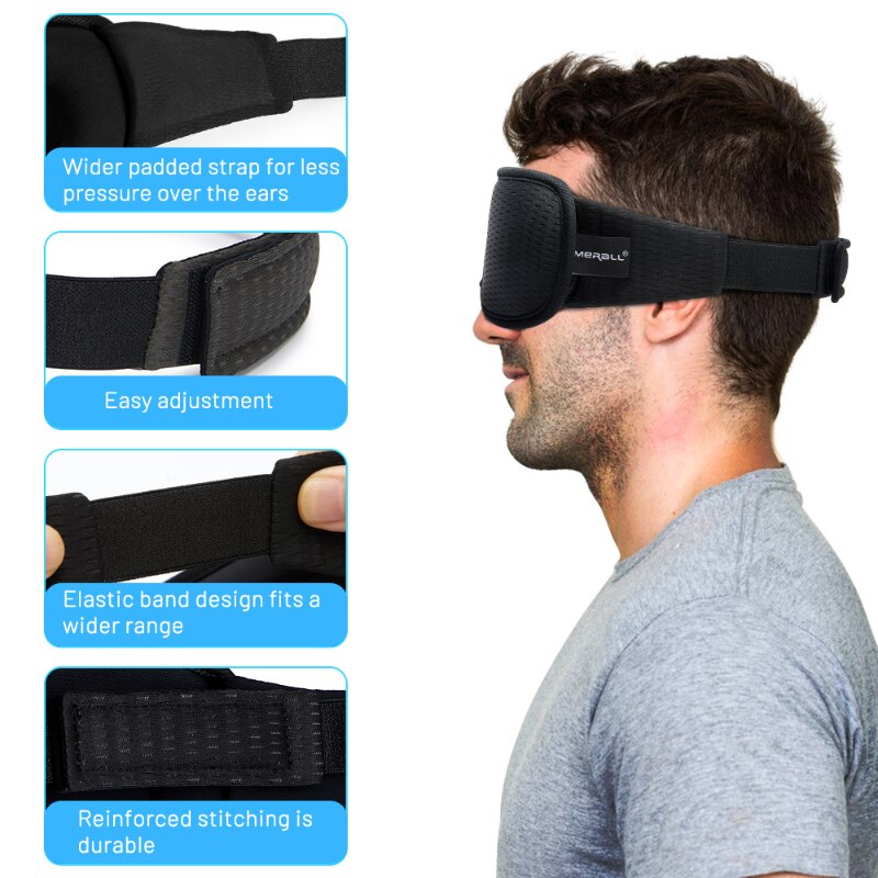3D Sleeping Mask For Eyes Soft Sleeping Aid Eye Mask Block Out Light Sleep Mask Eyeshade Night Breathable Sleepmasker