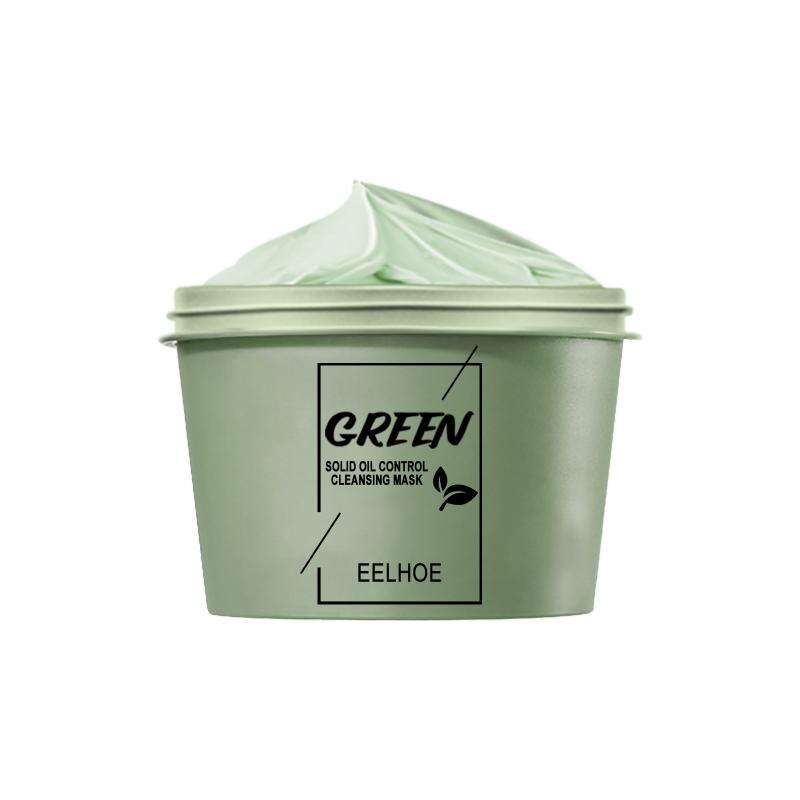 Green Tea Mask Stick For Face Blackhead Remover Deep Pore Cleansing Brightening Facial Purifying Clean Matcha Clay Mud Musk
