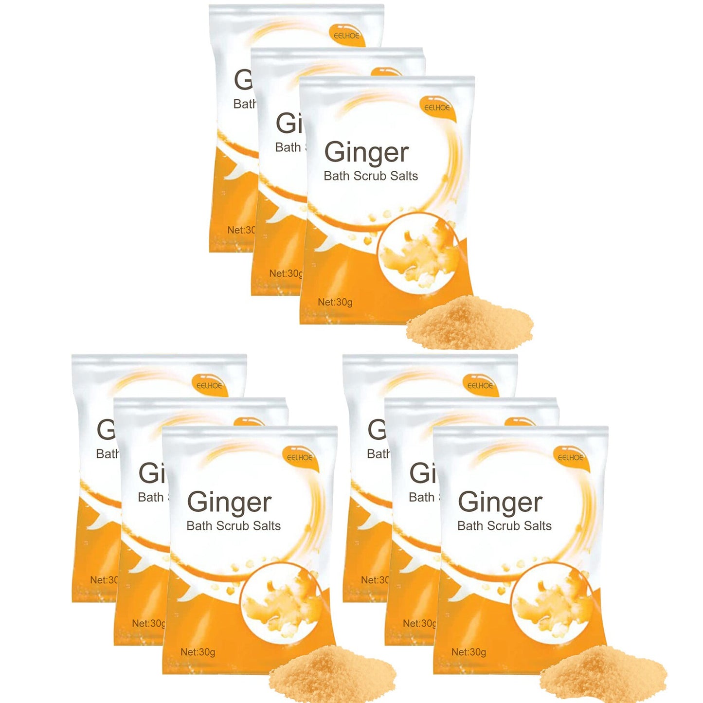 Ginger Lymphatic Bath Salt Disperses Cold Moisture In The Body Bath Salt Improves Lymphatic Swelling And Cleanliness