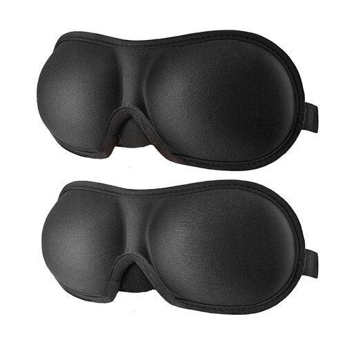 3D Sleeping Mask For Eyes Soft Sleeping Aid Eye Mask Block Out Light Sleep Mask Eyeshade Night Breathable Sleepmasker
