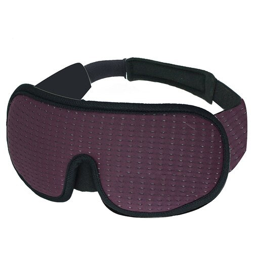 3D Sleeping Mask For Eyes Soft Sleeping Aid Eye Mask Block Out Light Sleep Mask Eyeshade Night Breathable Sleepmasker