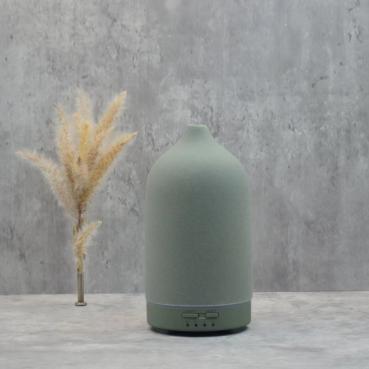 Ceramic Aroma Diffuser Automatic Small Humidifier Hotel Air Fresh Essential Oil Timing Colorful Lights Diffuser