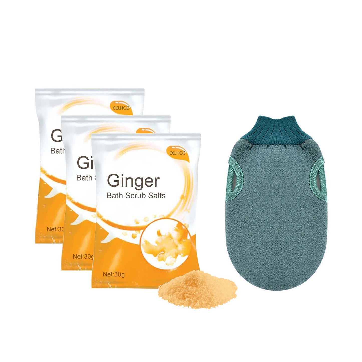 Ginger Lymphatic Bath Salt Disperses Cold Moisture In The Body Bath Salt Improves Lymphatic Swelling And Cleanliness