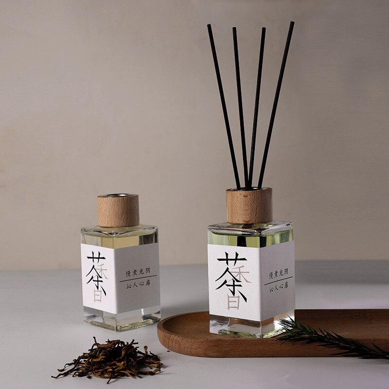 Tea Reed Diffuser Essential Oil Domestic Toilet Fragrance Hotel Ornaments Wholesale Air Freshing Agent Deodorant Aromatherapy