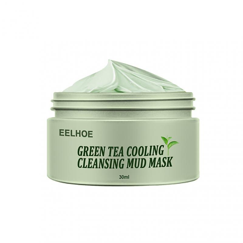 Green Tea Mask Stick For Face Blackhead Remover Deep Pore Cleansing Brightening Facial Purifying Clean Matcha Clay Mud Musk