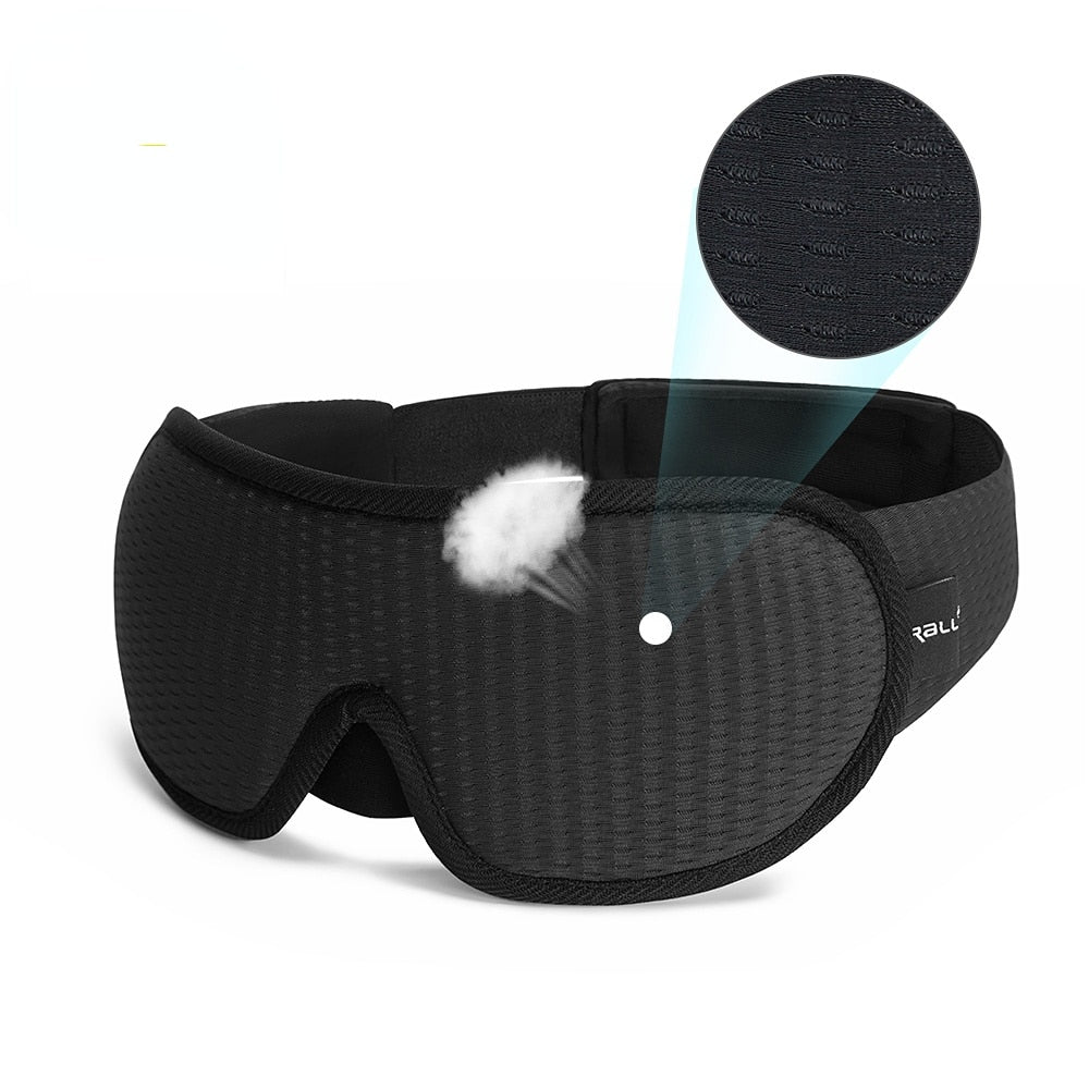 3D Sleeping Mask For Eyes Soft Sleeping Aid Eye Mask Block Out Light Sleep Mask Eyeshade Night Breathable Sleepmasker