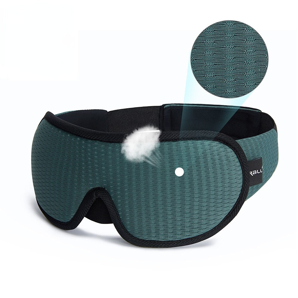 3D Sleeping Mask For Eyes Soft Sleeping Aid Eye Mask Block Out Light Sleep Mask Eyeshade Night Breathable Sleepmasker